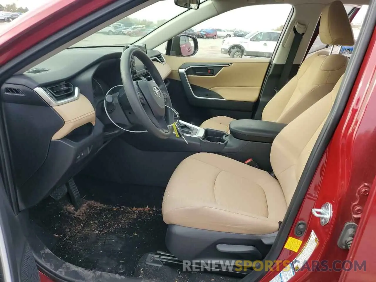 7 fotografías del automóvil dañado JTMF1RFV7LD055718 TOYOTA RAV4 2020