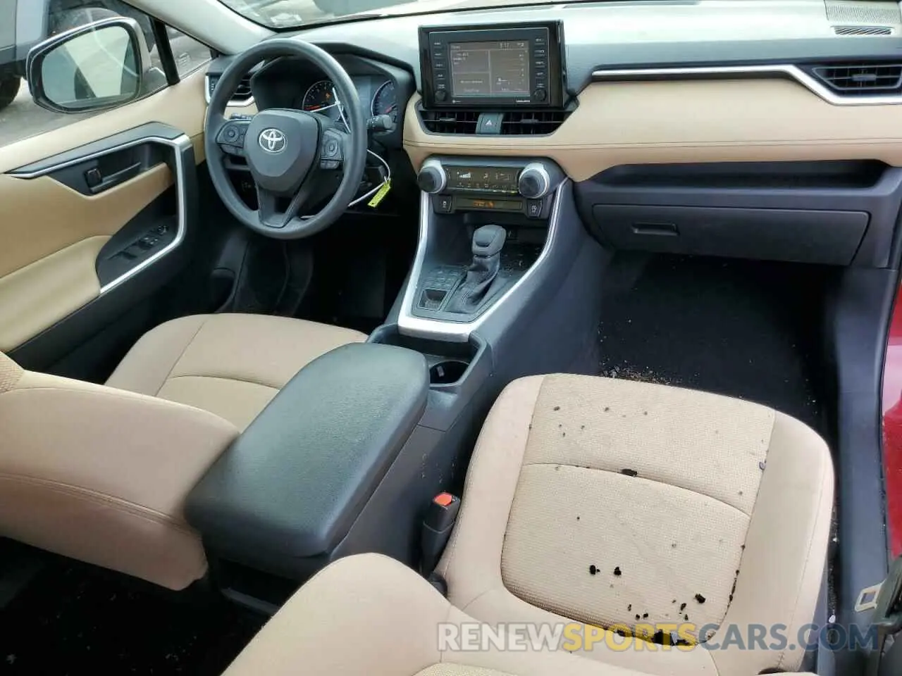 8 fotografías del automóvil dañado JTMF1RFV7LD055718 TOYOTA RAV4 2020