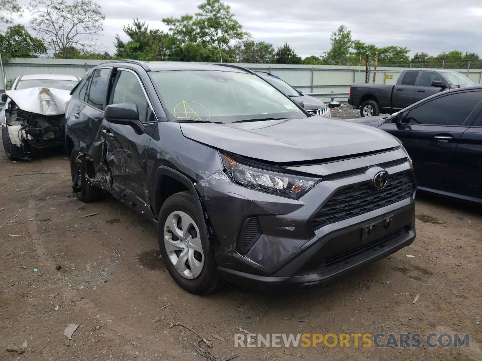 1 fotografías del automóvil dañado JTMF1RFV8LD531104 TOYOTA RAV4 2020