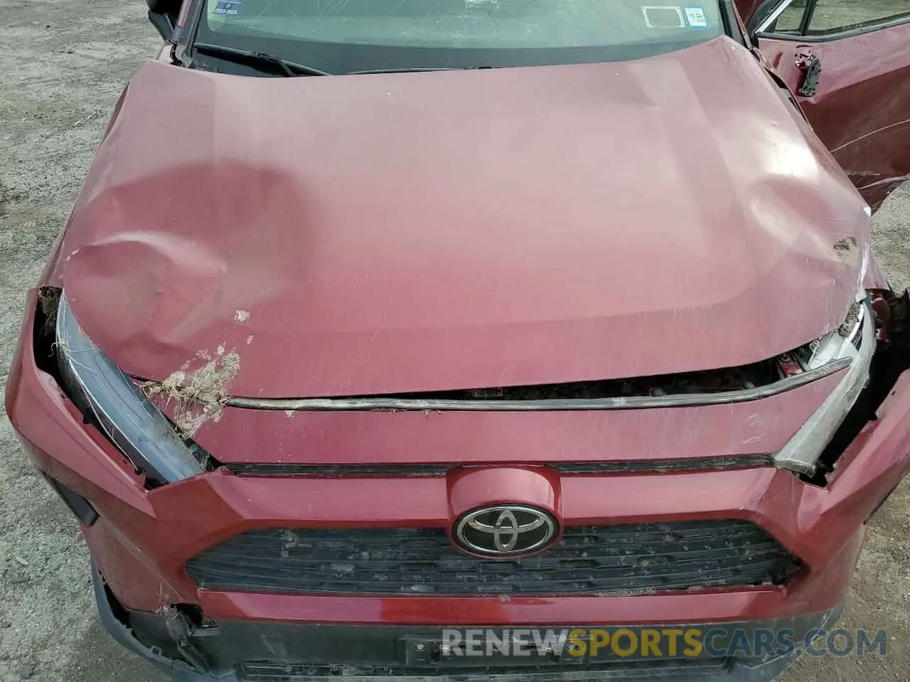 12 fotografías del automóvil dañado JTMF1RFV9LD056062 TOYOTA RAV4 2020