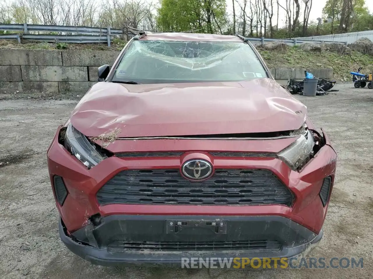 5 fotografías del automóvil dañado JTMF1RFV9LD056062 TOYOTA RAV4 2020