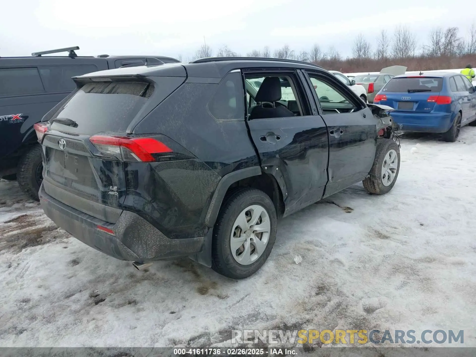 4 fotografías del automóvil dañado JTMF1RFV9LD061908 TOYOTA RAV4 2020