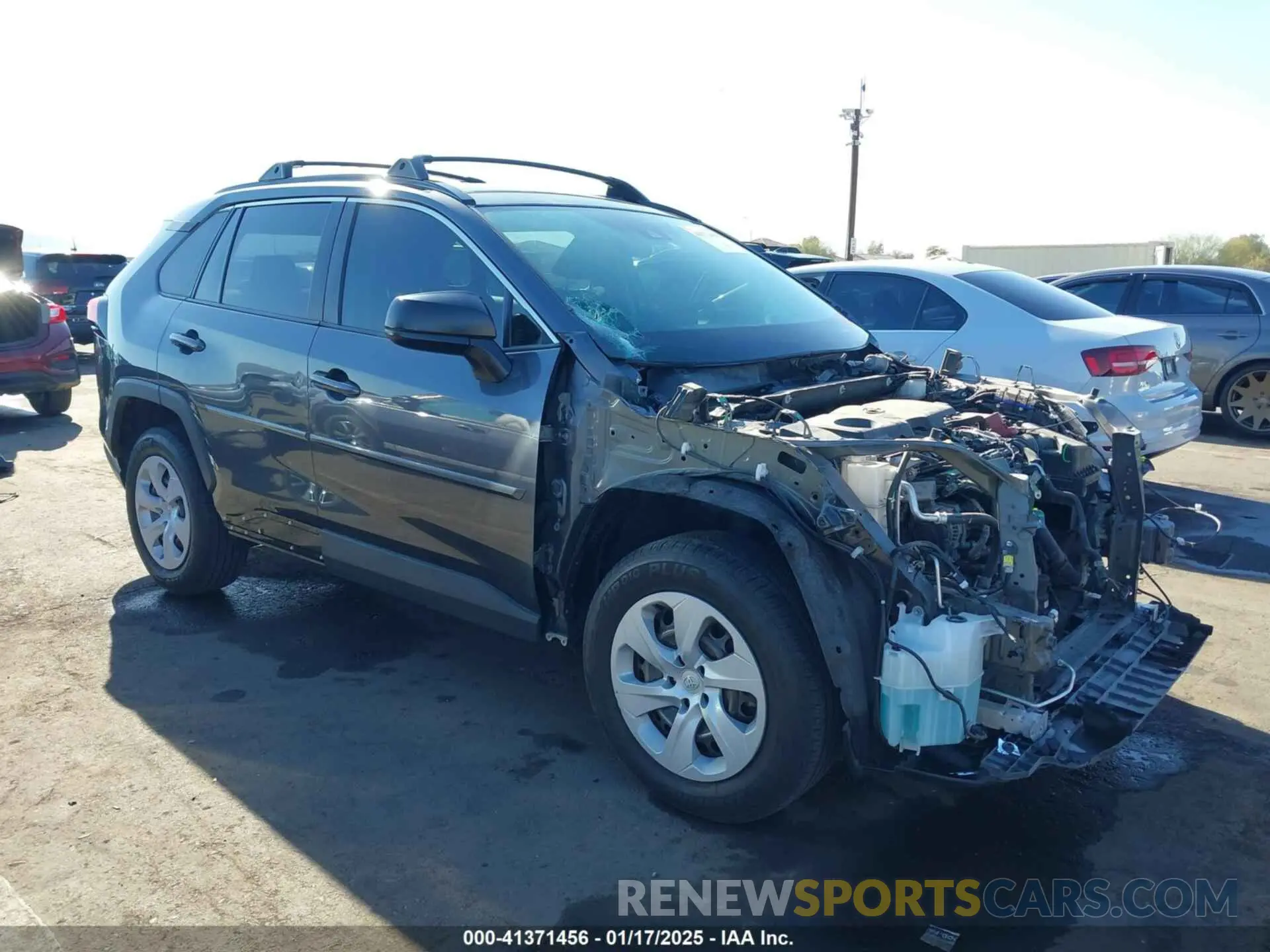 1 fotografías del automóvil dañado JTMF1RFV9LD530950 TOYOTA RAV4 2020