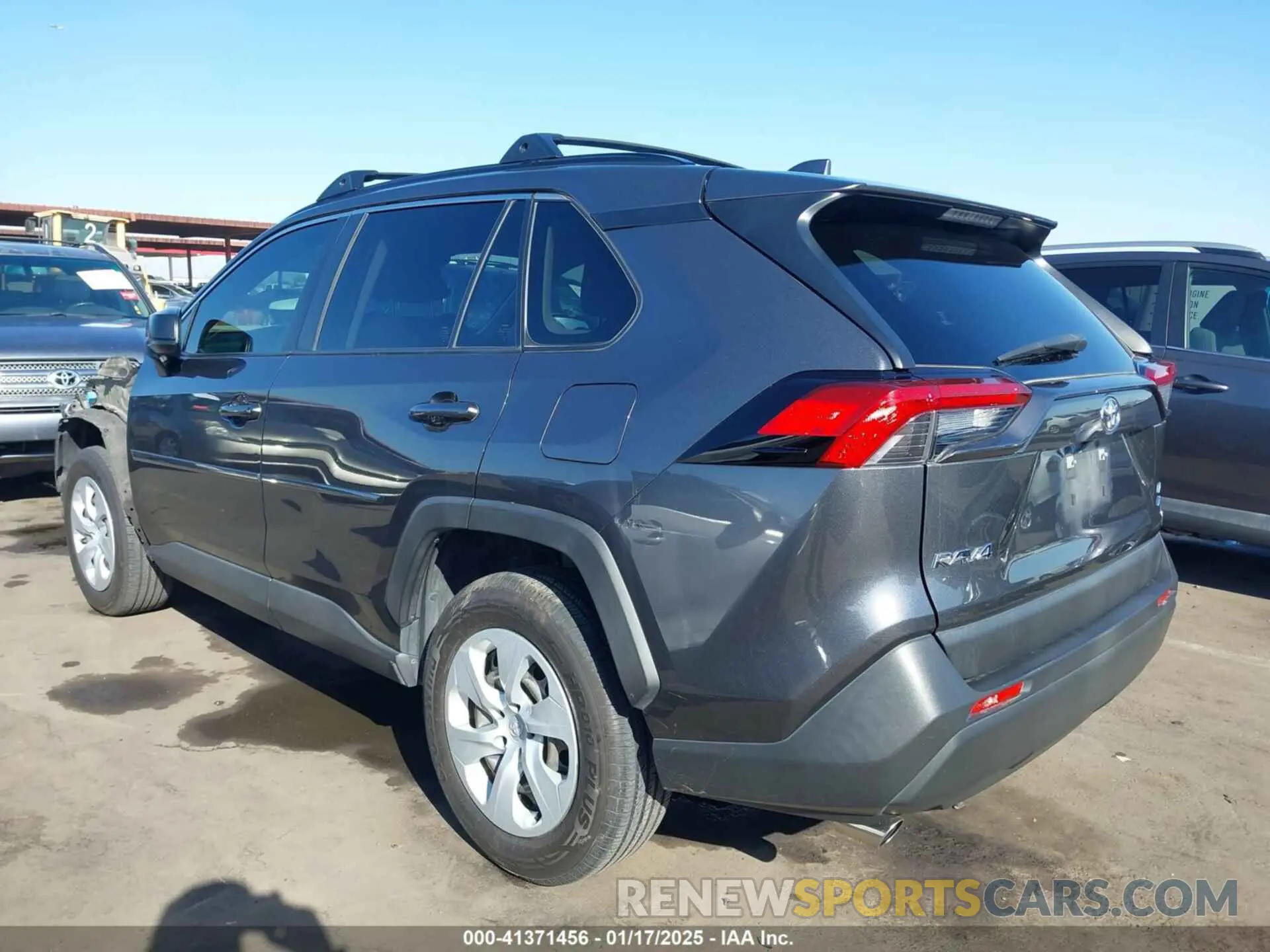3 fotografías del automóvil dañado JTMF1RFV9LD530950 TOYOTA RAV4 2020
