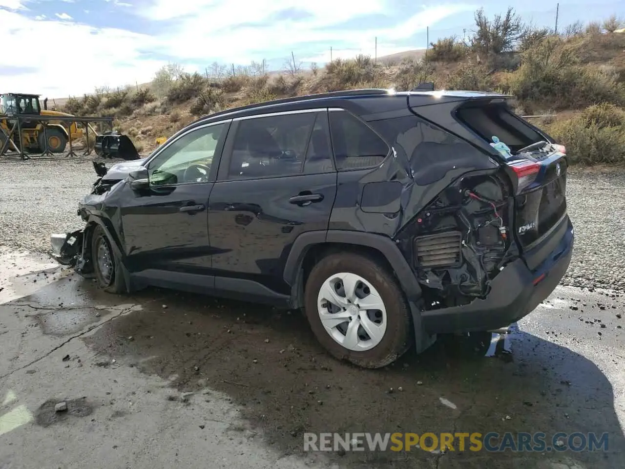 2 fotografías del automóvil dañado JTMG1RFV0LD049330 TOYOTA RAV4 2020