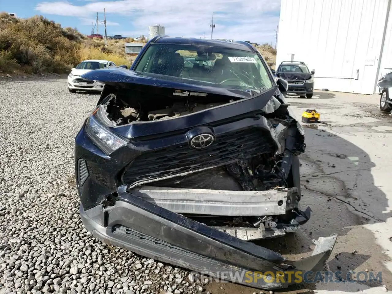 5 fotografías del automóvil dañado JTMG1RFV0LD049330 TOYOTA RAV4 2020