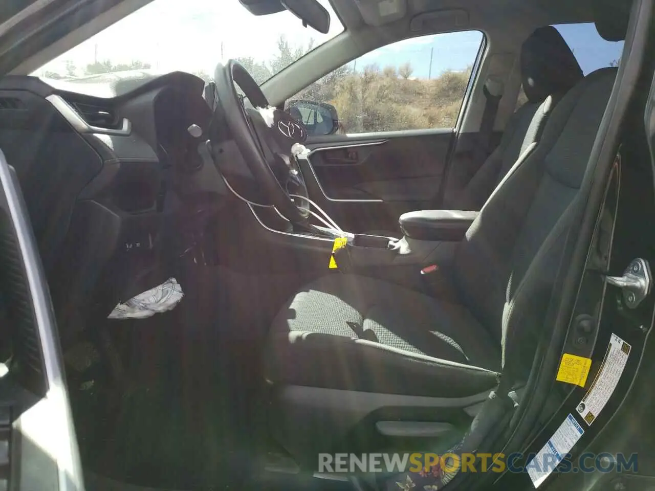 7 fotografías del automóvil dañado JTMG1RFV0LD049330 TOYOTA RAV4 2020