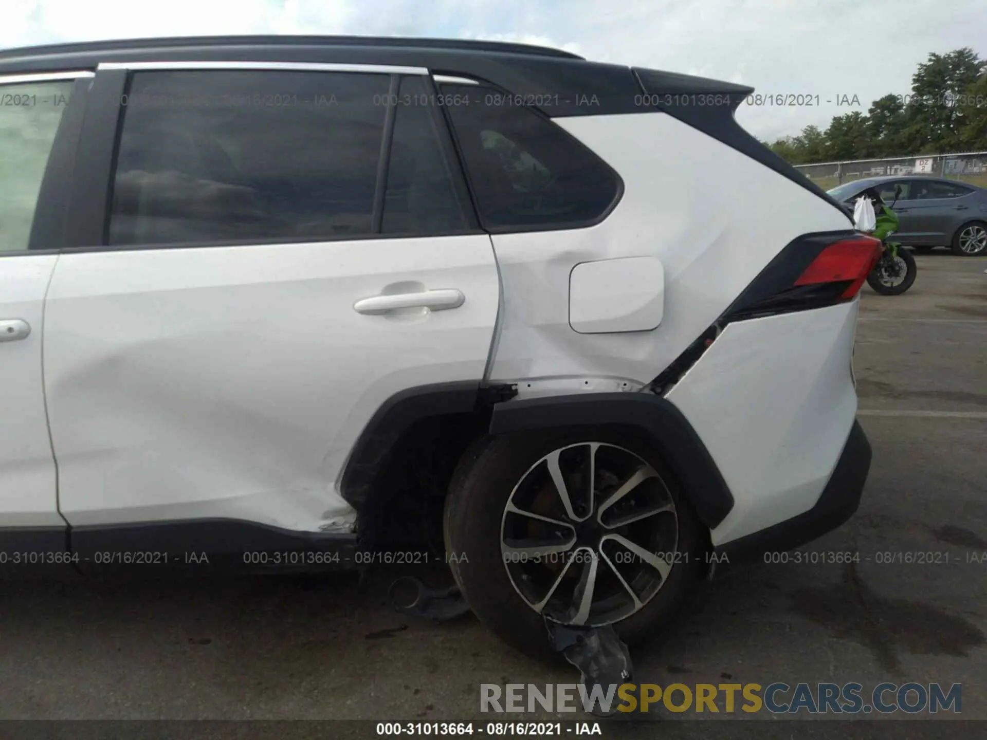6 fotografías del automóvil dañado JTMG1RFV2LD050320 TOYOTA RAV4 2020