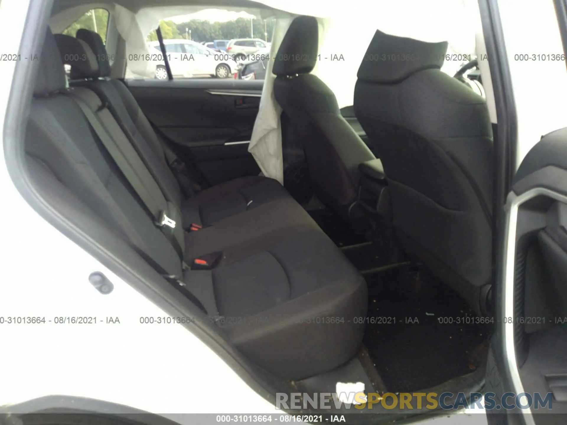 8 fotografías del automóvil dañado JTMG1RFV2LD050320 TOYOTA RAV4 2020
