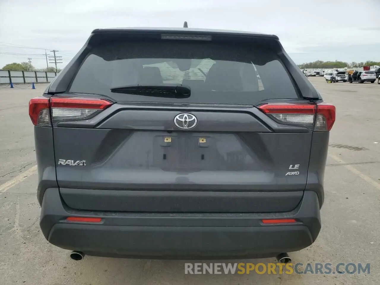 6 fotografías del automóvil dañado JTMG1RFV5LD062509 TOYOTA RAV4 2020