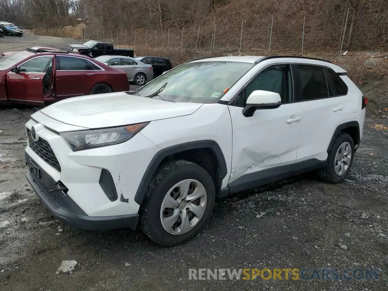 1 fotografías del automóvil dañado JTMG1RFV9LD062674 TOYOTA RAV4 2020