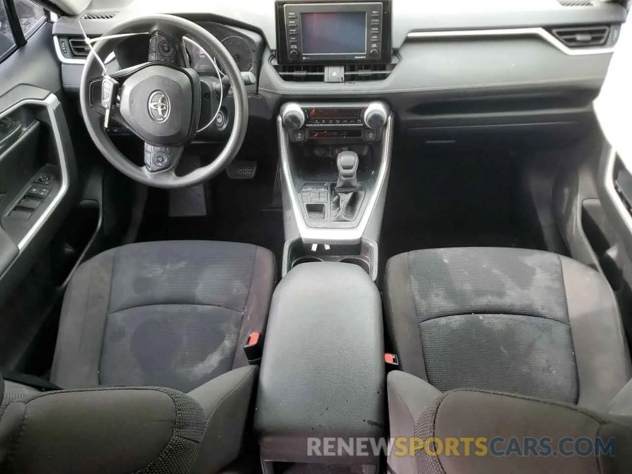 8 fotografías del automóvil dañado JTMG1RFV9LD062674 TOYOTA RAV4 2020