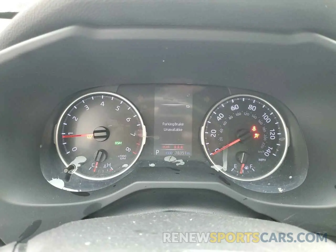 9 fotografías del automóvil dañado JTMG1RFV9LD062674 TOYOTA RAV4 2020