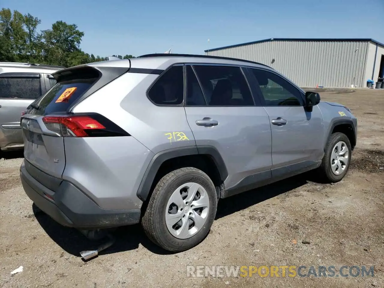 4 fotografías del automóvil dañado JTMH1RFV0LD047663 TOYOTA RAV4 2020