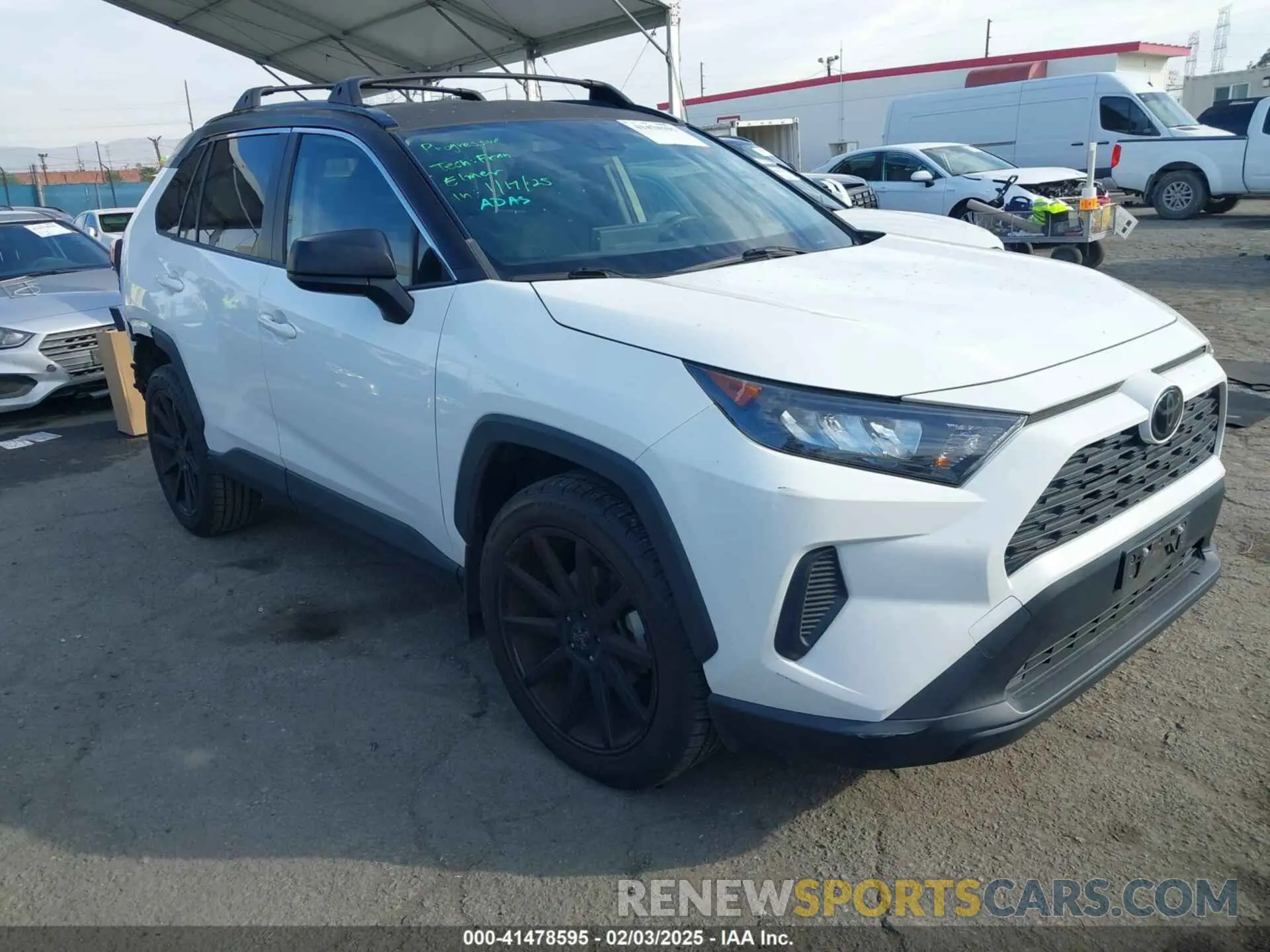 1 fotografías del automóvil dañado JTMH1RFV1LD048496 TOYOTA RAV4 2020