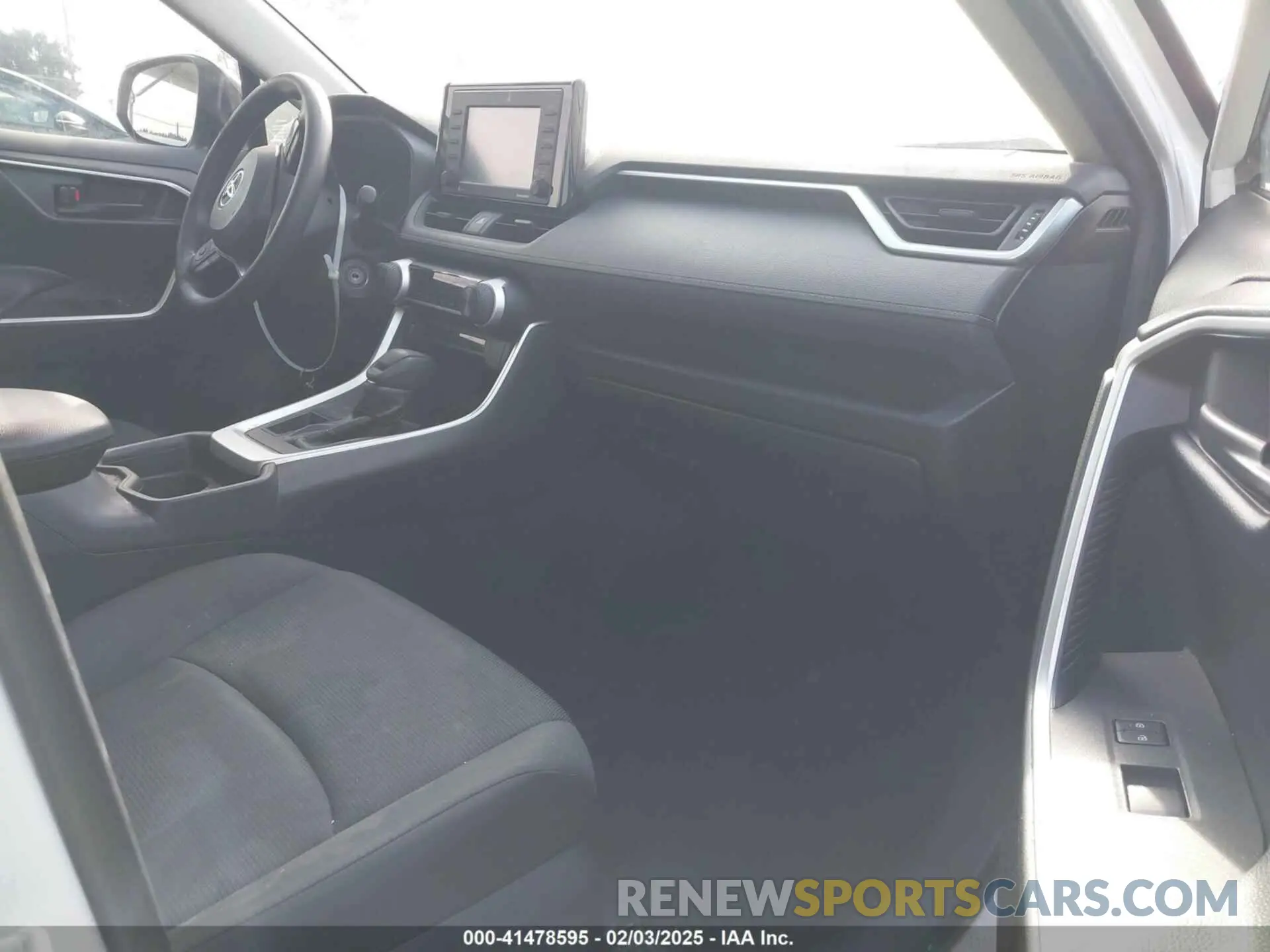 5 fotografías del automóvil dañado JTMH1RFV1LD048496 TOYOTA RAV4 2020