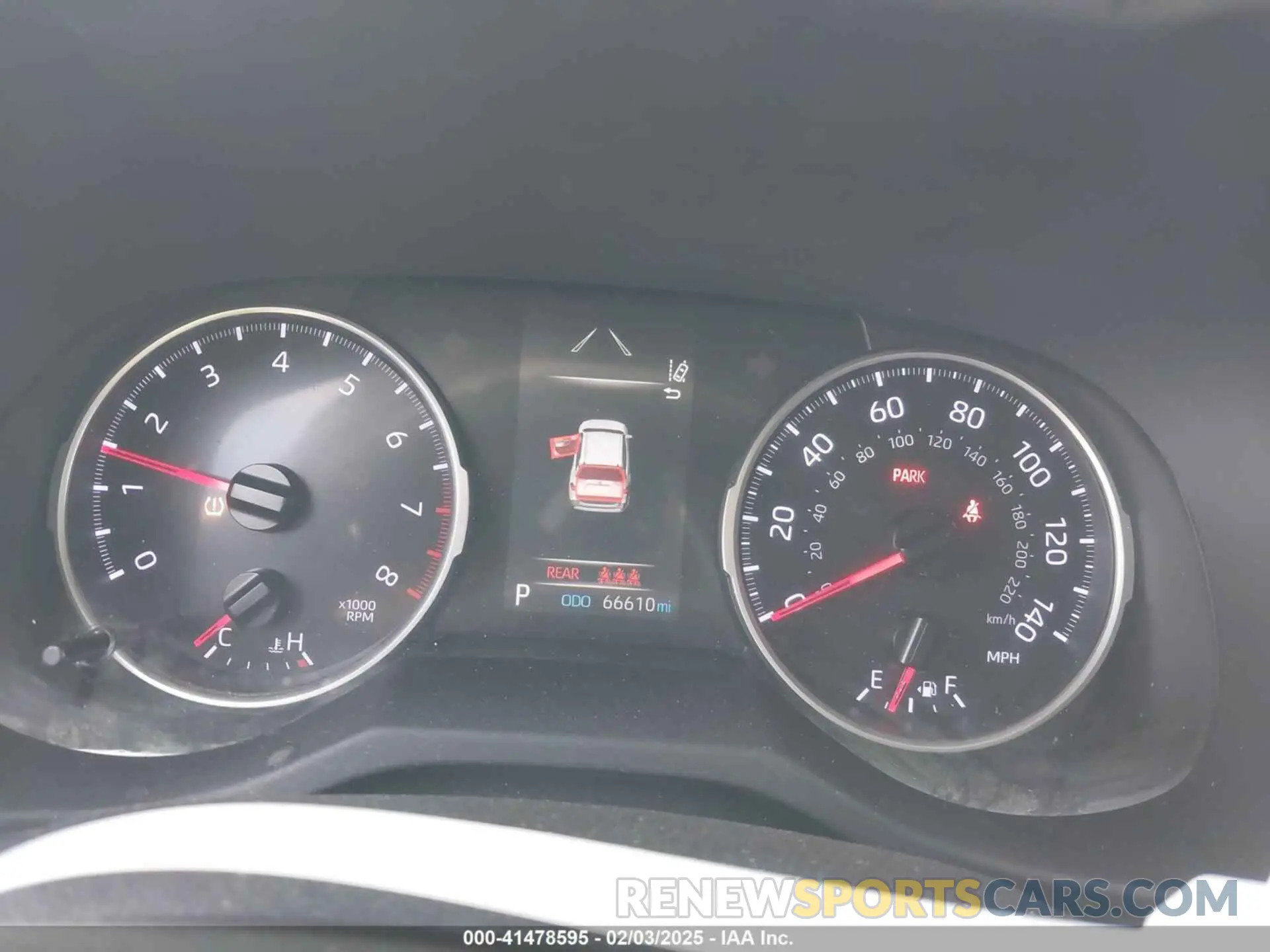 7 fotografías del automóvil dañado JTMH1RFV1LD048496 TOYOTA RAV4 2020
