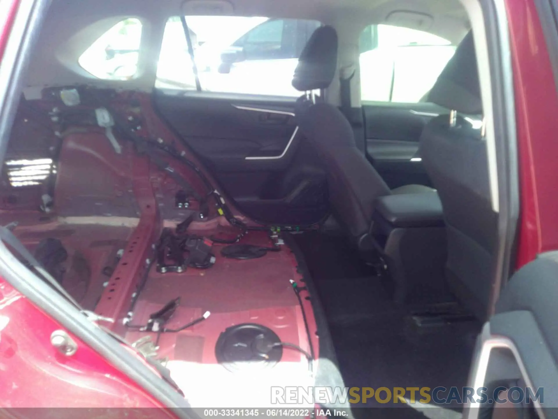 8 fotografías del automóvil dañado JTMH1RFV1LD049115 TOYOTA RAV4 2020
