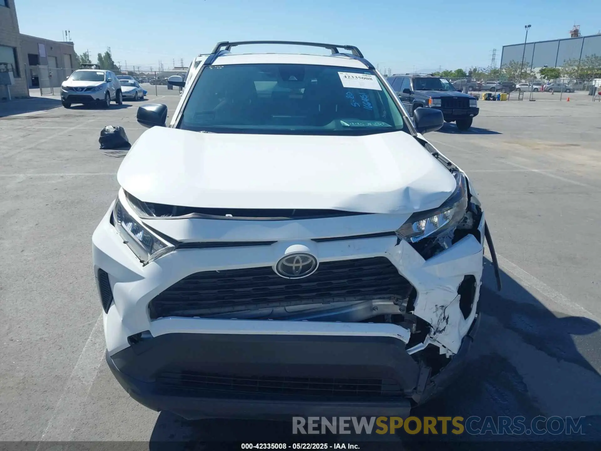 11 fotografías del automóvil dañado JTMH1RFV2LD057255 TOYOTA RAV4 2020