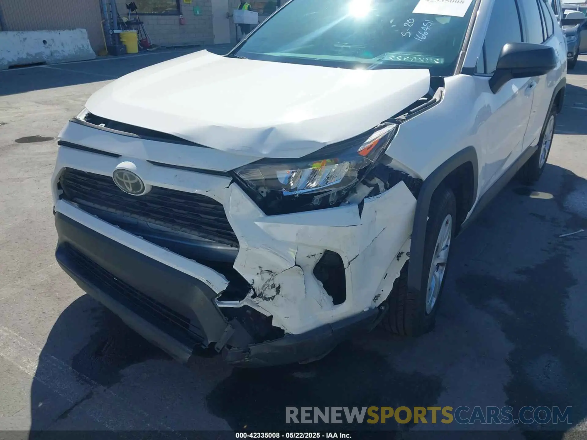 6 fotografías del automóvil dañado JTMH1RFV2LD057255 TOYOTA RAV4 2020