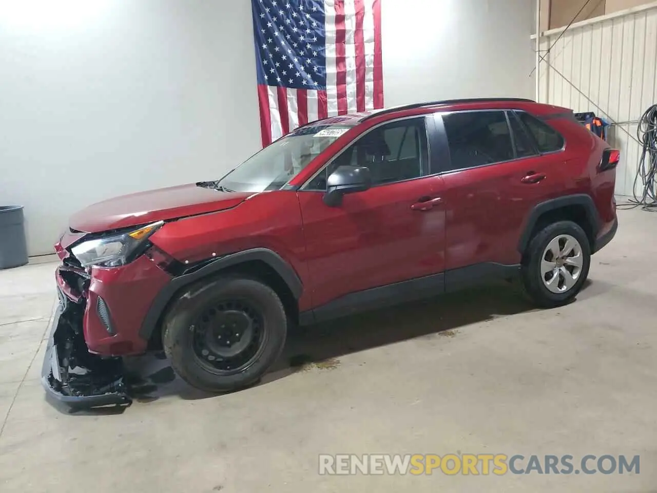 1 fotografías del automóvil dañado JTMH1RFV3LD052811 TOYOTA RAV4 2020