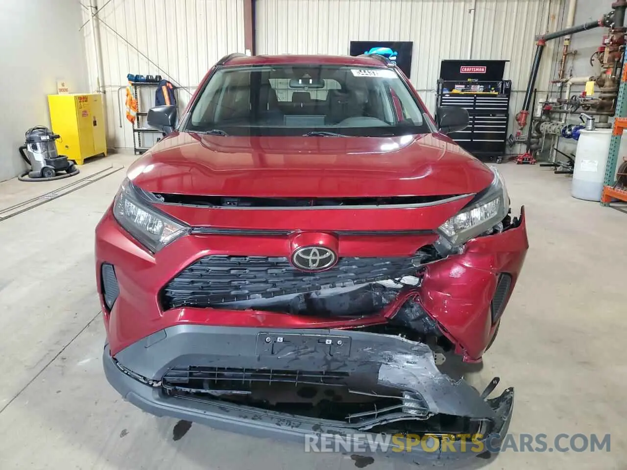 5 fotografías del automóvil dañado JTMH1RFV3LD052811 TOYOTA RAV4 2020