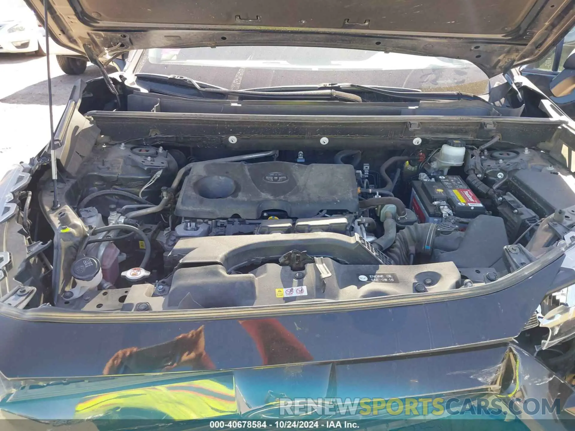 10 fotografías del automóvil dañado JTMH1RFV3LD053022 TOYOTA RAV4 2020