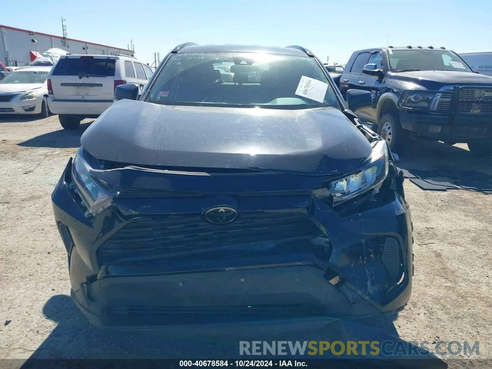 12 fotografías del automóvil dañado JTMH1RFV3LD053022 TOYOTA RAV4 2020