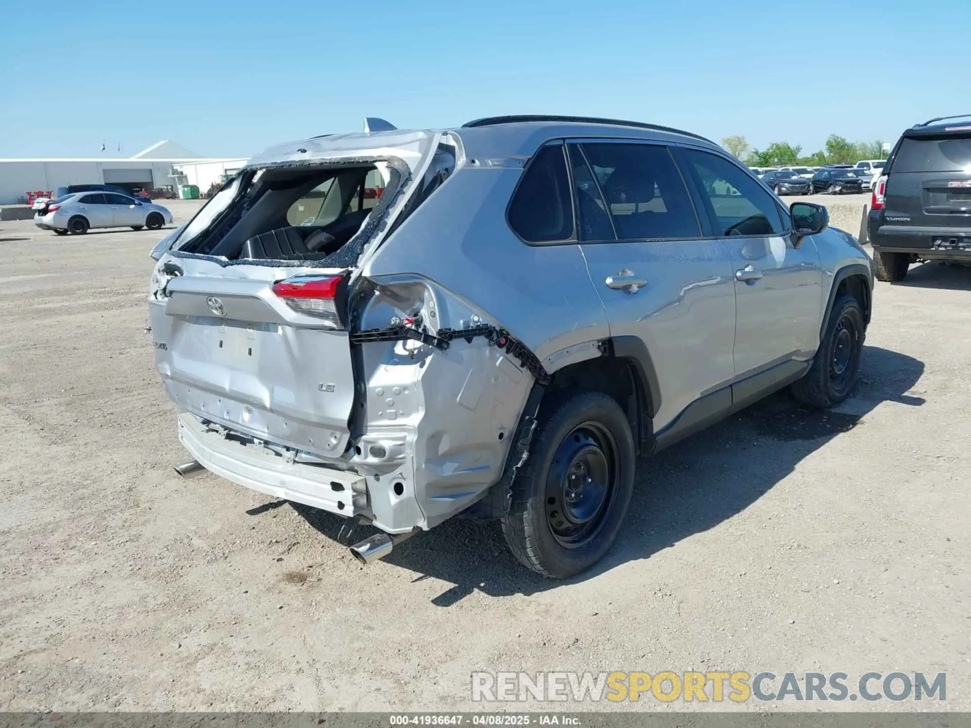 4 fotografías del automóvil dañado JTMH1RFV3LD060097 TOYOTA RAV4 2020