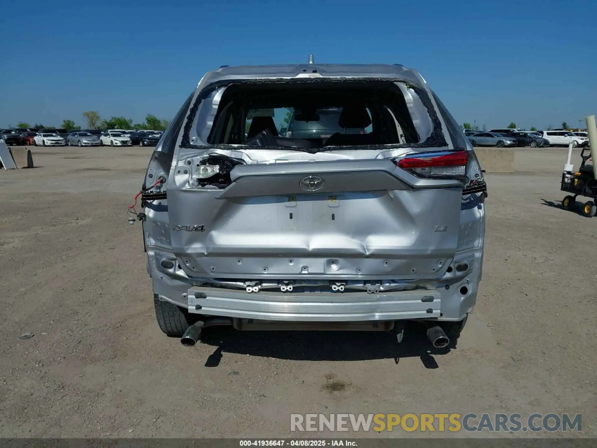 6 fotografías del automóvil dañado JTMH1RFV3LD060097 TOYOTA RAV4 2020