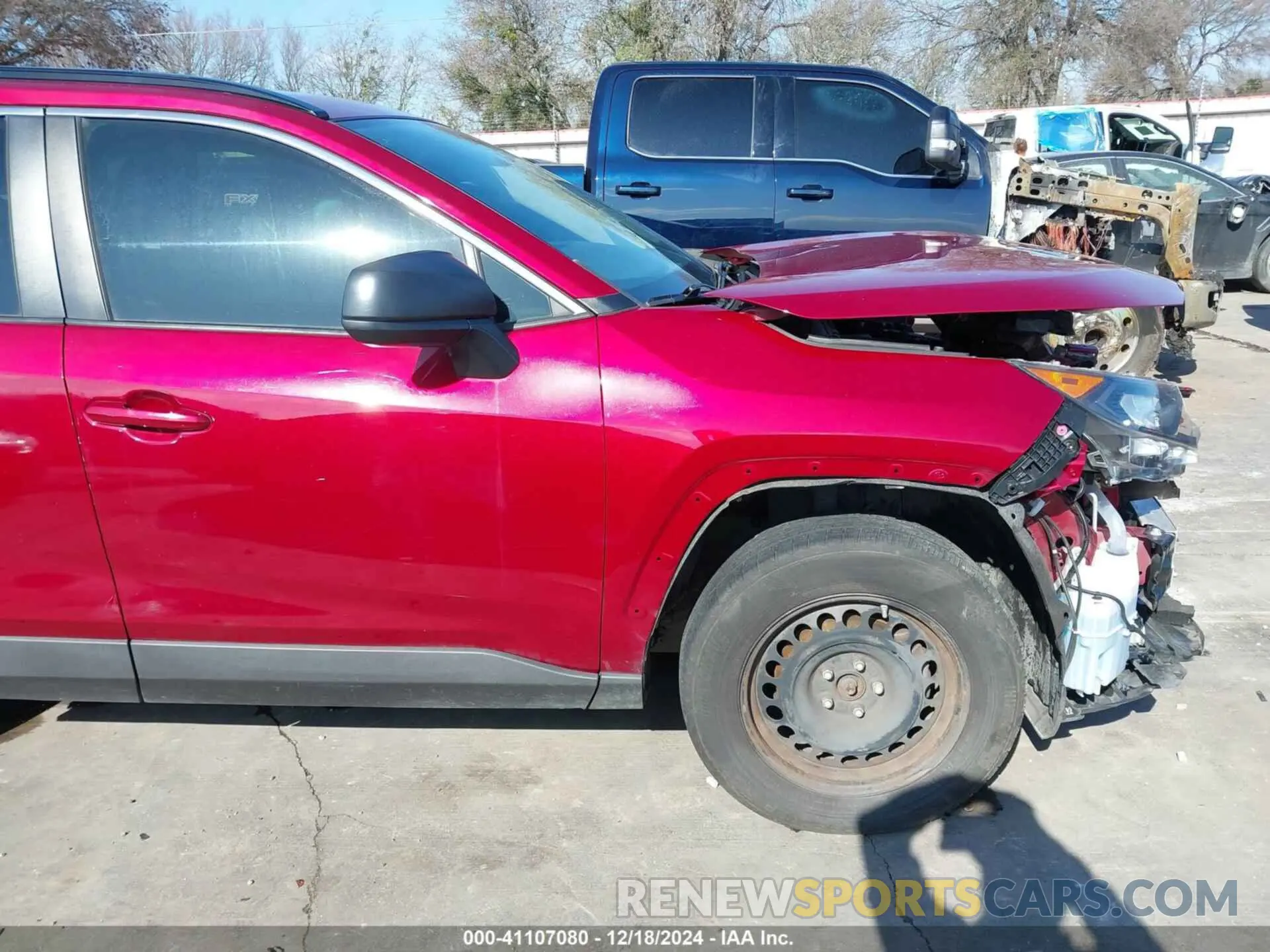 20 fotografías del automóvil dañado JTMH1RFV5LD044631 TOYOTA RAV4 2020
