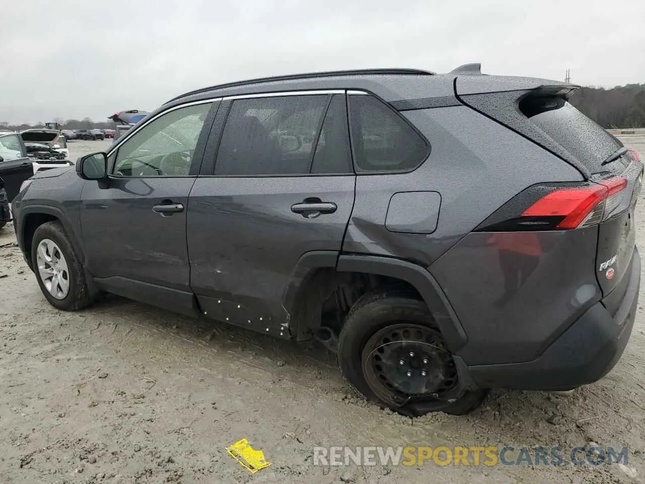 2 fotografías del automóvil dañado JTMH1RFV5LD047450 TOYOTA RAV4 2020