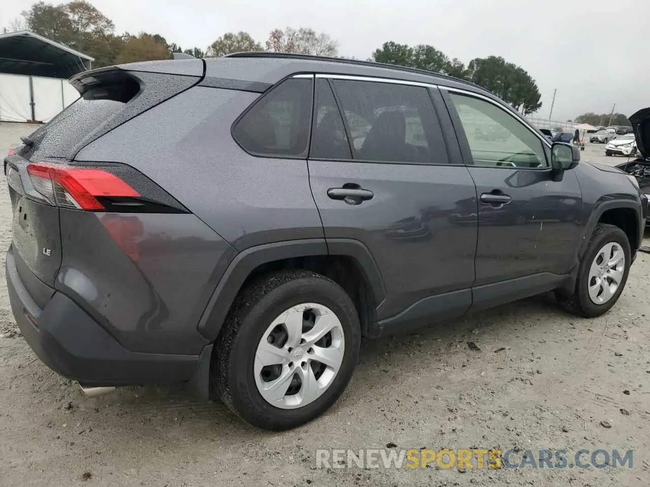 3 fotografías del automóvil dañado JTMH1RFV5LD047450 TOYOTA RAV4 2020