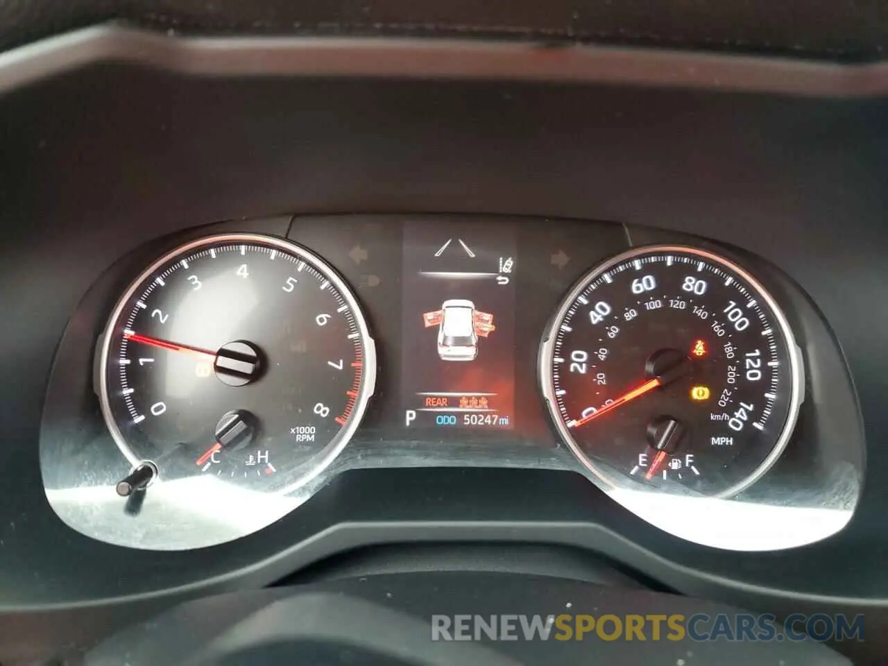 9 fotografías del automóvil dañado JTMH1RFV5LD047450 TOYOTA RAV4 2020
