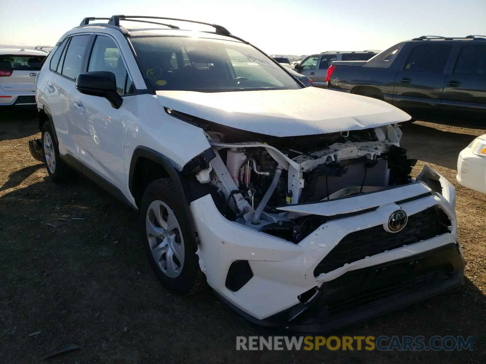 1 fotografías del automóvil dañado JTMH1RFV7LD049930 TOYOTA RAV4 2020