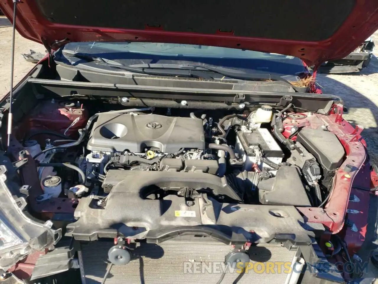 11 fotografías del automóvil dañado JTMH1RFV7LD049992 TOYOTA RAV4 2020