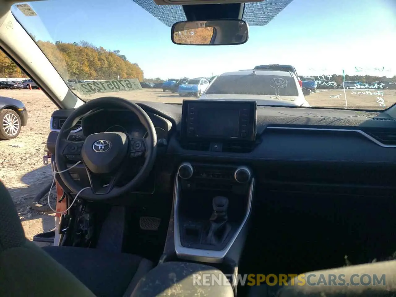 8 fotografías del automóvil dañado JTMH1RFV7LD049992 TOYOTA RAV4 2020