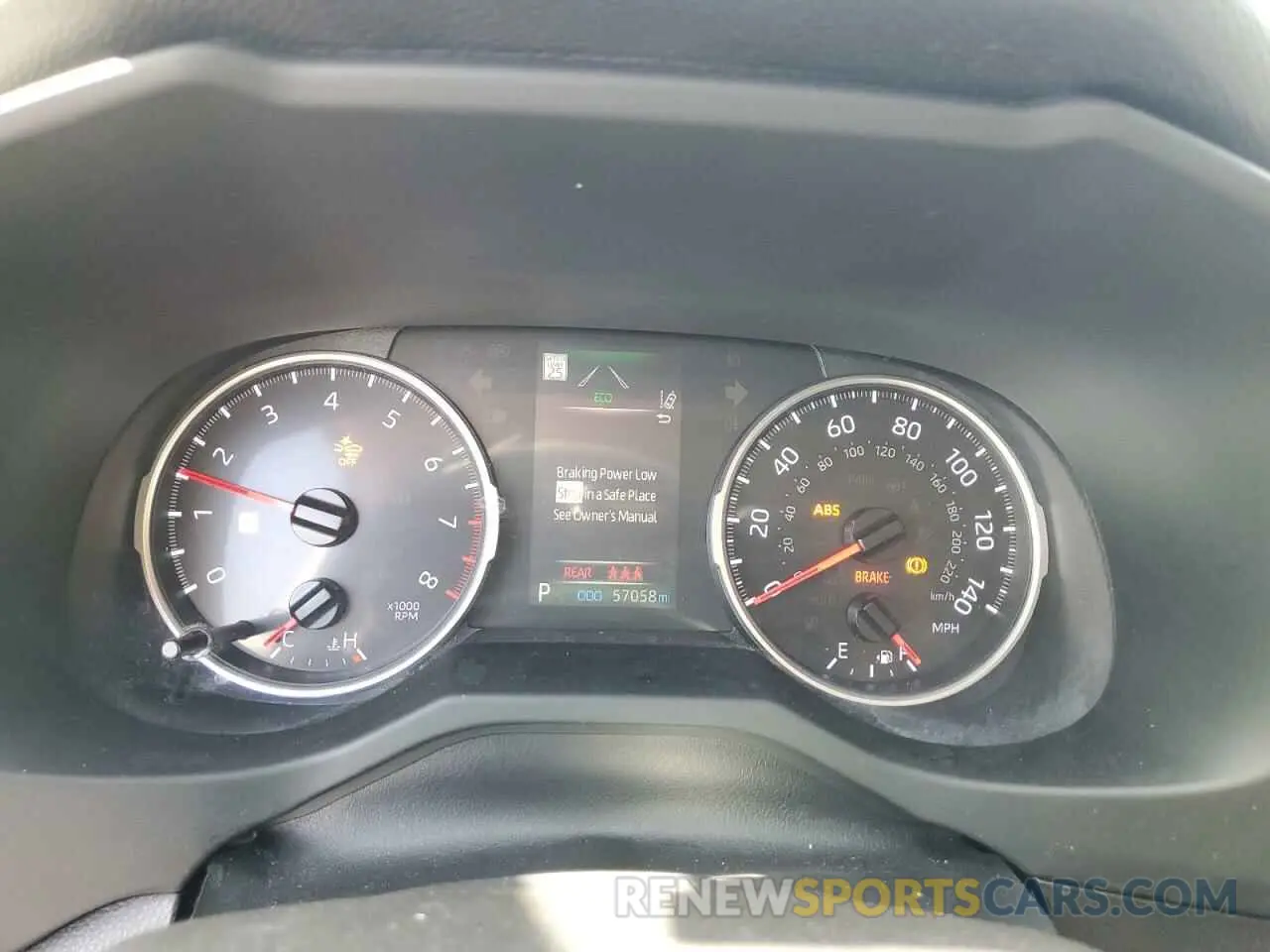9 fotografías del automóvil dañado JTMH1RFV7LD050284 TOYOTA RAV4 2020