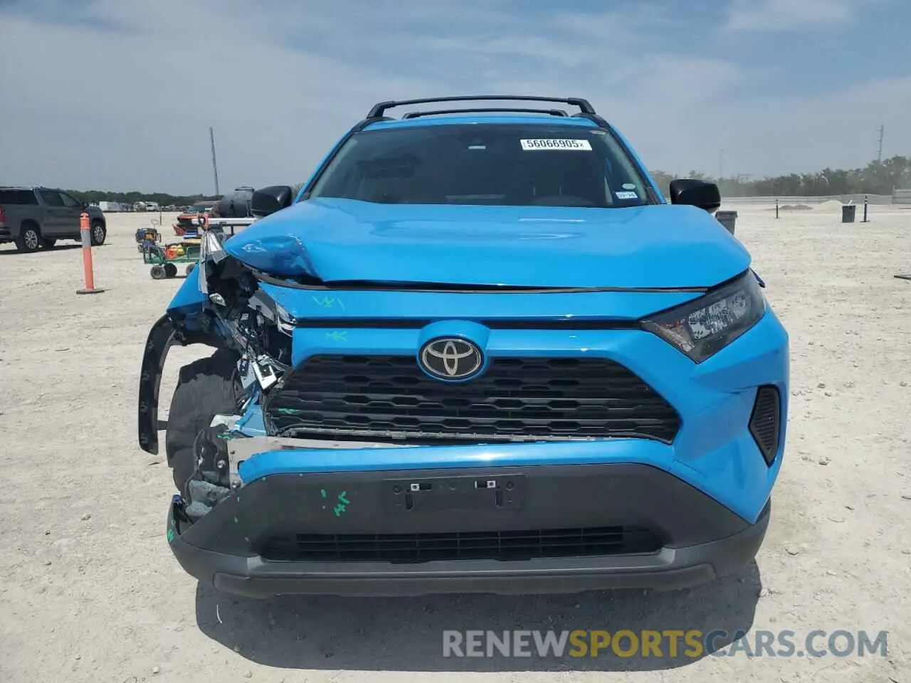 5 fotografías del automóvil dañado JTMH1RFVXLD052031 TOYOTA RAV4 2020