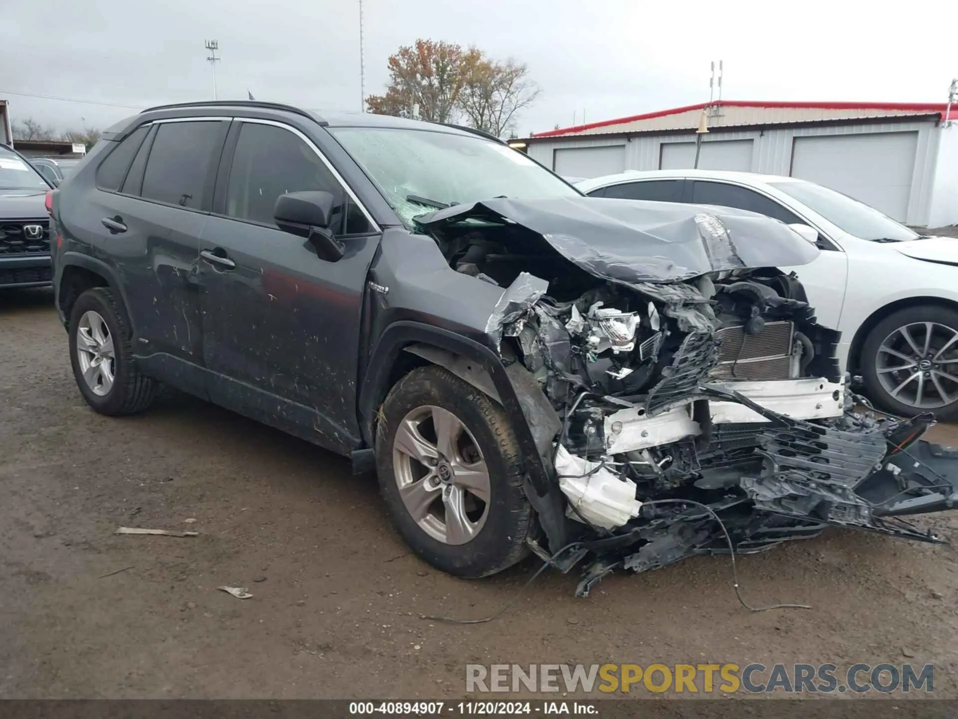 1 fotografías del automóvil dañado JTMLWRFV5LD060565 TOYOTA RAV4 2020