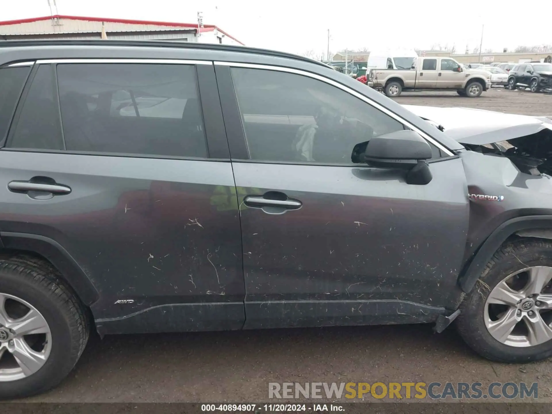 13 fotografías del automóvil dañado JTMLWRFV5LD060565 TOYOTA RAV4 2020