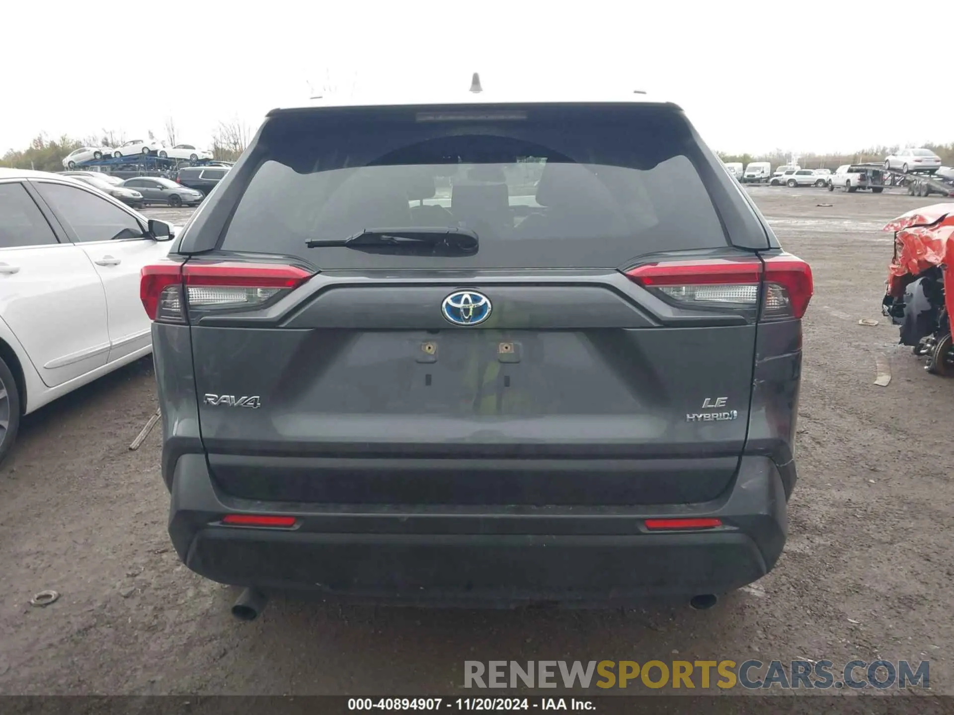 16 fotografías del automóvil dañado JTMLWRFV5LD060565 TOYOTA RAV4 2020