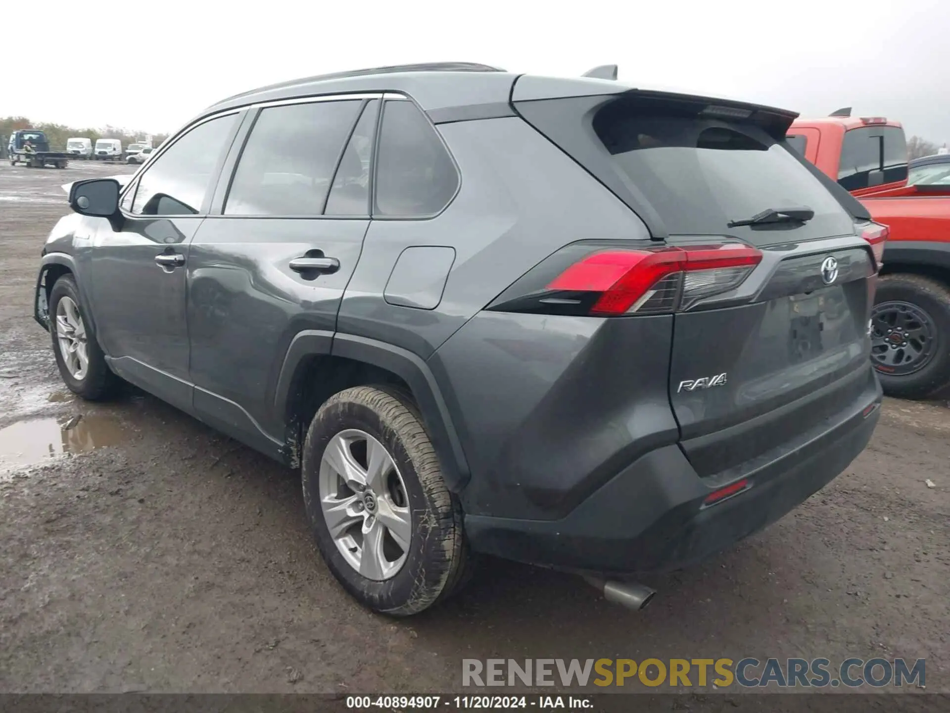 3 fotografías del automóvil dañado JTMLWRFV5LD060565 TOYOTA RAV4 2020