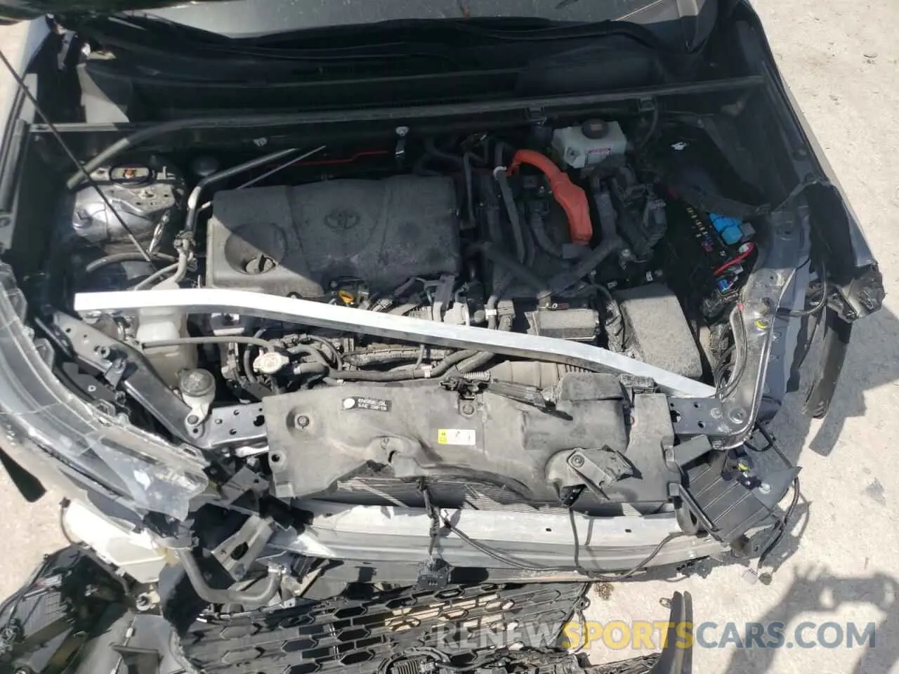 7 fotografías del automóvil dañado JTMLWRFVXLD529035 TOYOTA RAV4 2020