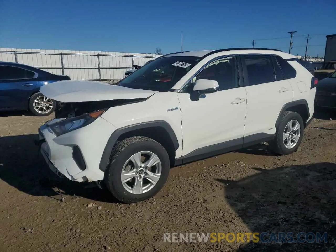 1 fotografías del automóvil dañado JTMM6RFV3LD002748 TOYOTA RAV4 2020
