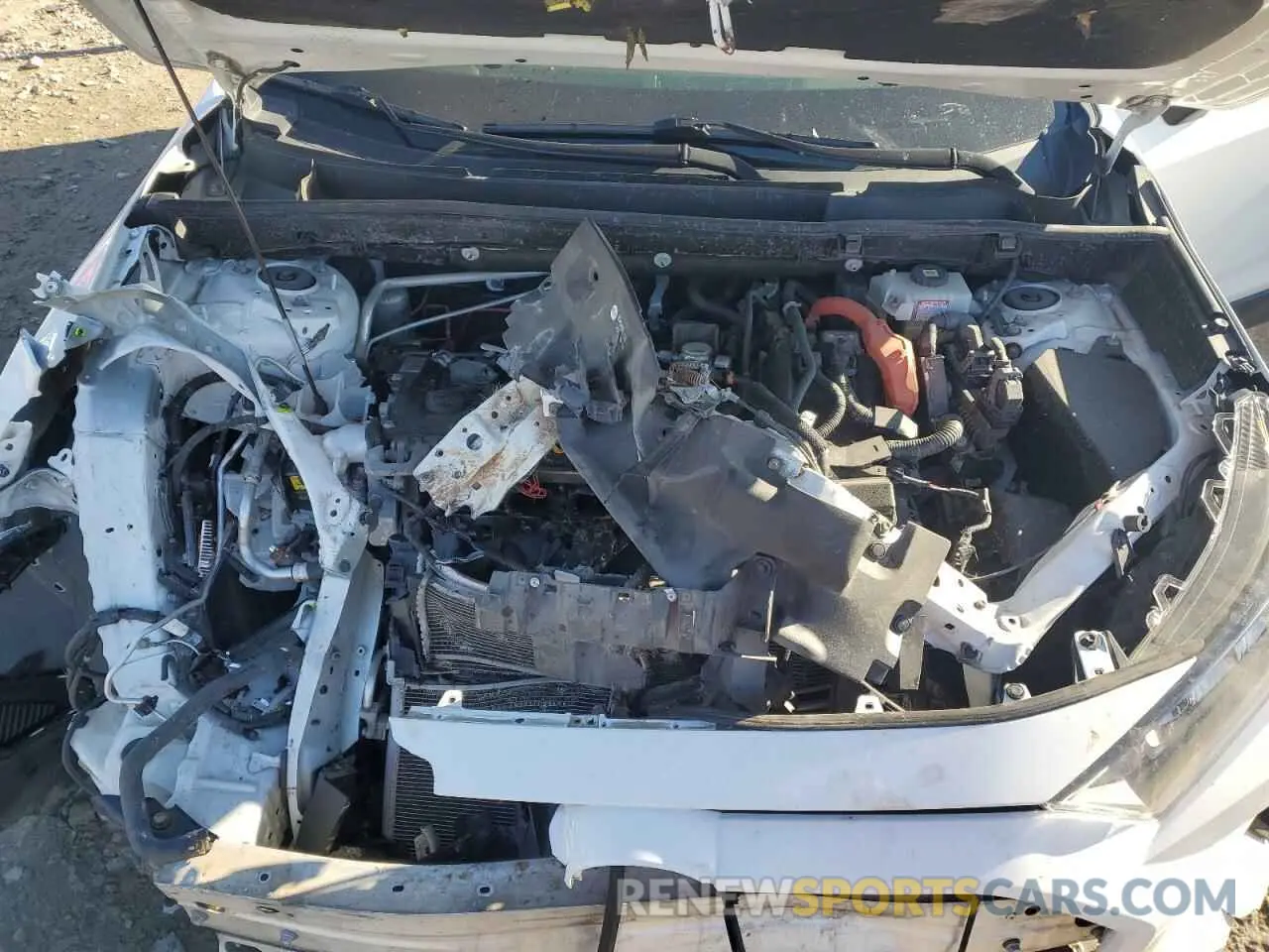 11 fotografías del automóvil dañado JTMM6RFV3LD002748 TOYOTA RAV4 2020