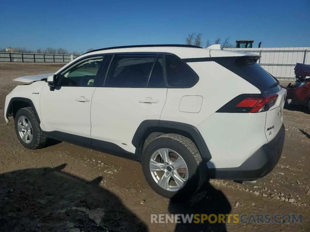 2 fotografías del automóvil dañado JTMM6RFV3LD002748 TOYOTA RAV4 2020