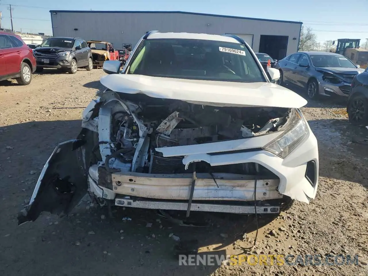 5 fotografías del automóvil dañado JTMM6RFV3LD002748 TOYOTA RAV4 2020