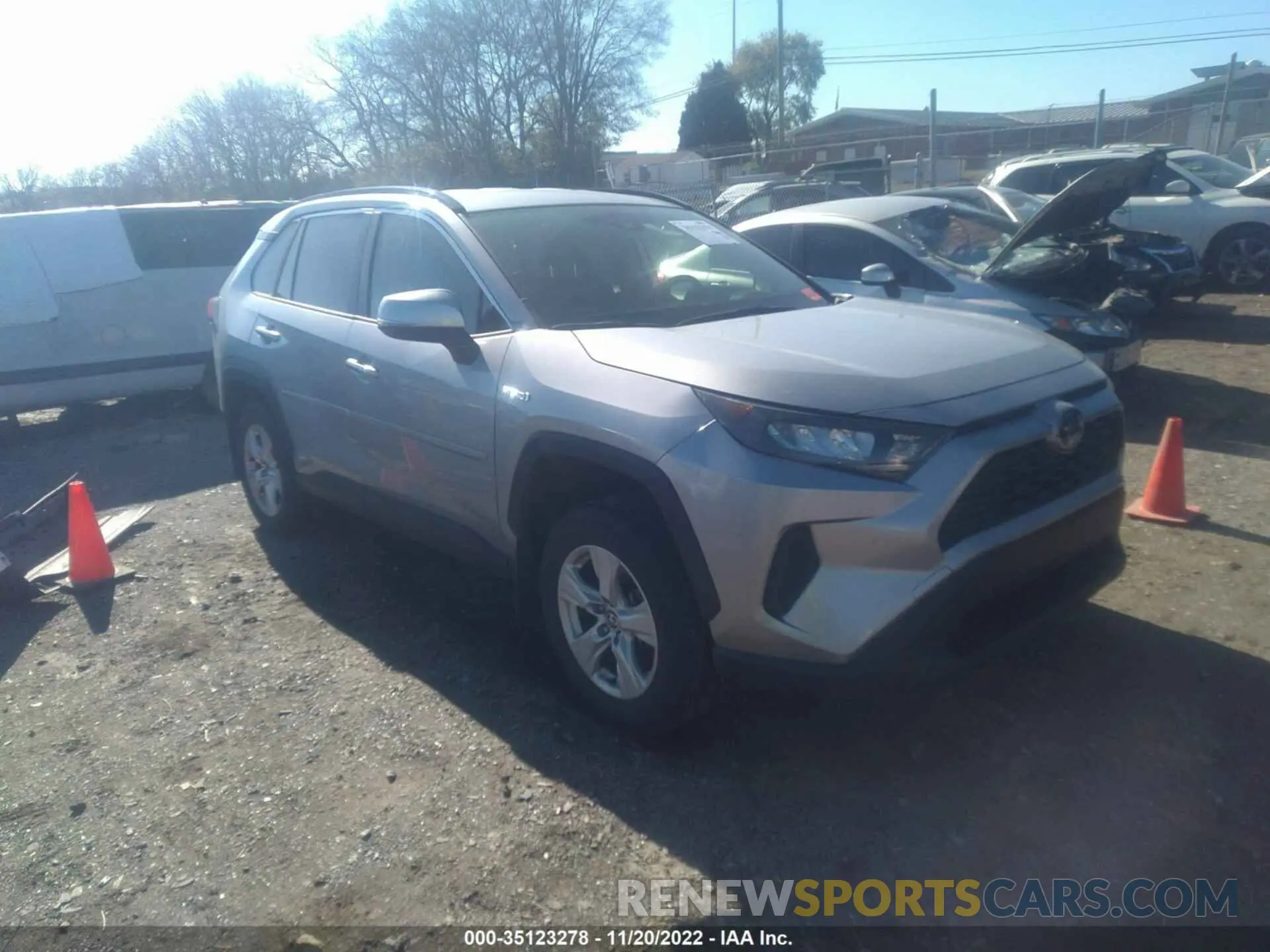 1 fotografías del automóvil dañado JTMMWRFV0LD058243 TOYOTA RAV4 2020