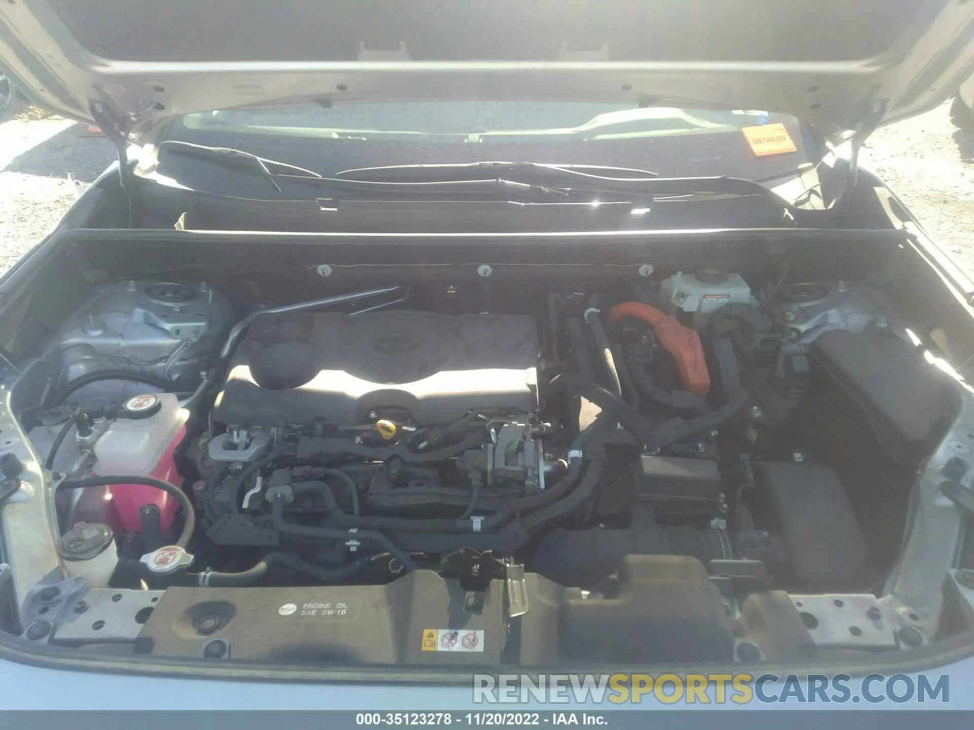10 fotografías del automóvil dañado JTMMWRFV0LD058243 TOYOTA RAV4 2020